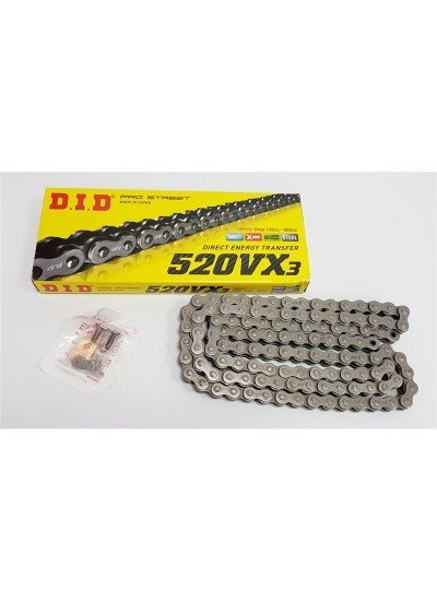 DID 520 VX3 106 Bakla Motosiklet Zinciri