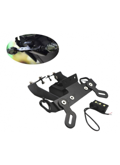 YAMAHA MT 09 FZ 09 2017-2020 Plaka Tutucu Ledli