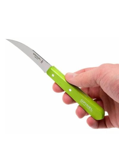 Opinel Essential No:114 Paslanmaz Çelik Sebze Bıçağı Yeşil