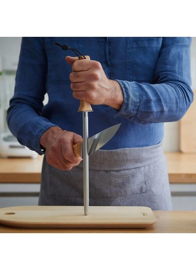 Opinel Diamond Masat Paslanmaz Çelik 25 Cm Bıçak Bileyici