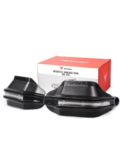 Motowolf Ledli Denge Topuzlu Elcik Koruma Sarı Beyaz Işık
