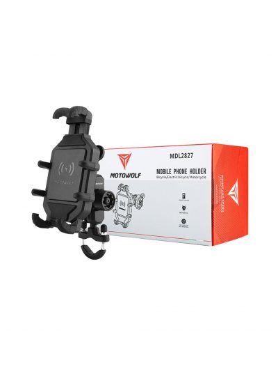 Motowolf Titreşim Engelleyici Damperli Telefon Tutucu Aynaya Monte