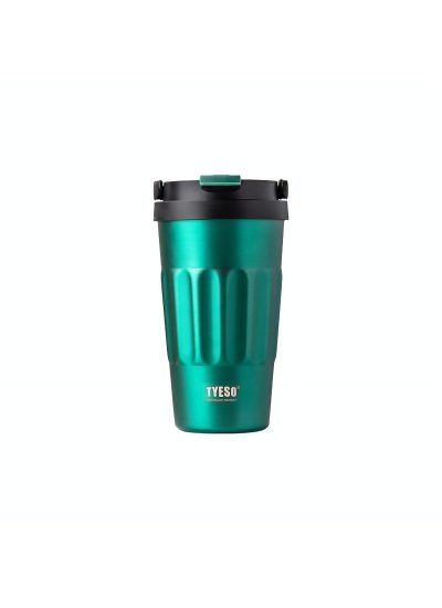 Tyeso Coffe Mug Vakumlu Paslanmaz Çelik Taşıma Kulplu 500ML