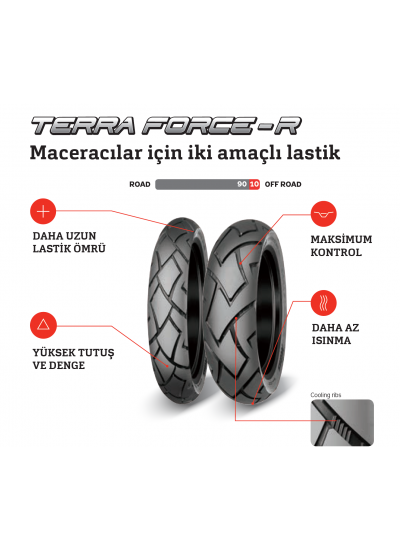 TENERE 660 XTZ TERRA FORCE R 90/90-21 130/80-17 TAKIM LASTİK
