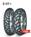 MİTAS E07 PLUS YENİ DESEN 120/80-18 M/C 62T ARKA LASTİK