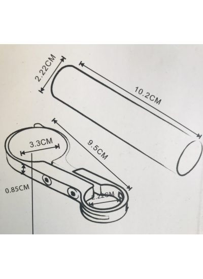 Gidon Telefon Tutucu 10 cm Çift Ayak Uzatma Bar