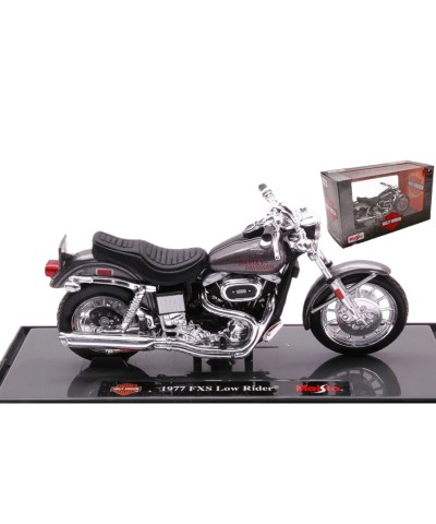 Harley Davidson 1977 FXS Low Rider 1/18 Model Motosiklet