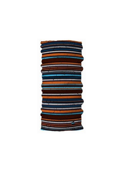 Brown Stripes Çocuk ve Yetişkin Motosiklet Buff'ı