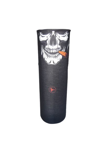 Smoking Skull Çocuk ve Yetişkin Motosiklet Buff'ı