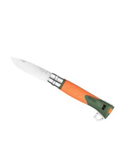 Opinel No 12 Kene Çıkarıcılı Katlanır Bıçak Turuncu