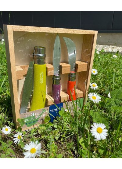 Opinel Inox 3'lü Renkli Bahçe Seti