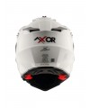 Axor X-Cross Dual Visor  SC White and Red Kask