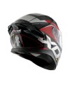 Axor Apex Chrometech Red and Gold Full Face Kapalı Kask