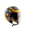 Axor Striker Ultron Sarı Siyah Açık Kask