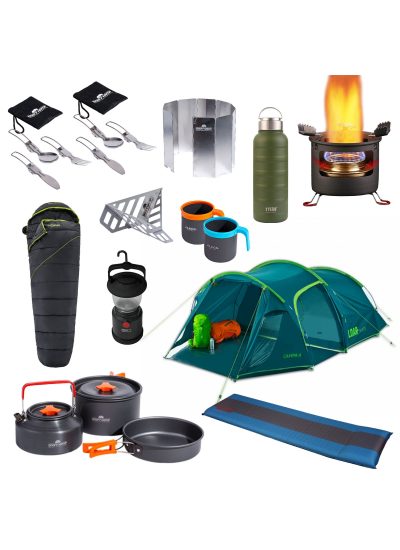 Outdoor Pro: Tam Teçhizatlı Kamp Seti