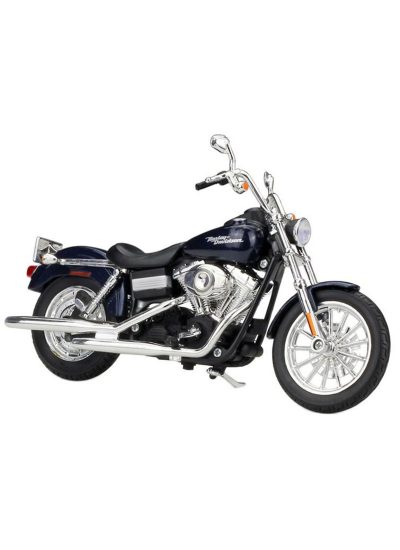 Harley Davidson 2006 FXDBI Dyna Street Bob 1/12 Model Motosiklet
