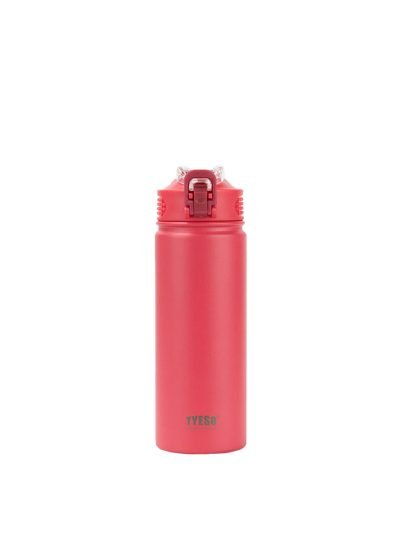 Tyeso Active Color Vakumlu Termos Paslanmaz Çelik Gizli Pipetli 600ML