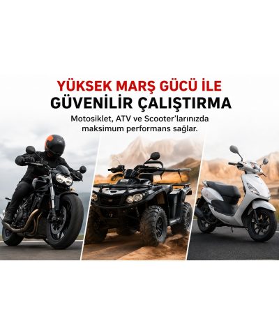 Yuasa YTX14L-BS 12V 12Ah 200A AGM Bakımsız Motosiklet Aküsü Harley