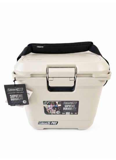 Coleman Pro 25QT Buzluk Kamp Yat Tekne 24L 36 Kutu Kapasite 3 Gün Soğuk Tutar Taşınabilir