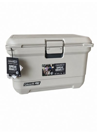 Coleman Pro 45QT Kamp Buzluğu 43L Taşınabilir  4 Gün Soğuk Tutar 74 Kutu Kapasiteli Tekne Yat Karavan