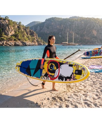 Bodi Board Street Art 350x84x15 cm Paddle Board Sub Full Set