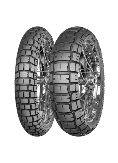 Mitas Set 120/70ZR19 170/60ZR17 Enduro Trail ADV Motosiklet Lastik Seti Ön Arka
