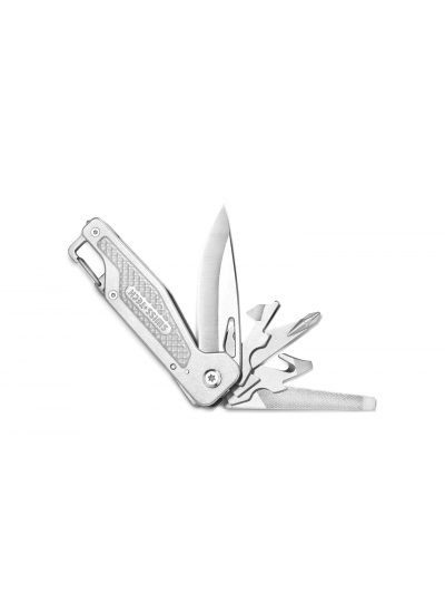 SwissTech 13 in 1 Çok Amaçlı Çakı MultiTool AUS-8 Çelik Bıçak Karabinalı Cam Kırıcı Kilitli EDC Kamp Aleti