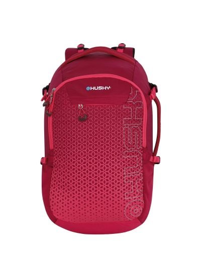 Husky Campus 30 Lt Çok Amaçlı Yağmurluklu Laptop Bölmeli Bordo Sırt Çantası