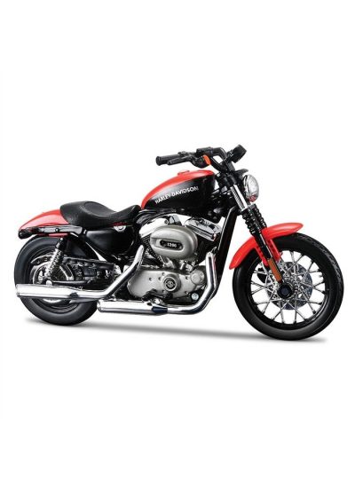 Harley Davidson 2007 XL 1200N Night 1:18 Model Motosiklet