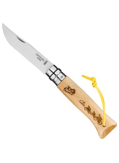 Opinel No 8 Tour De France Gravure 2020 Paslanmaz Çelik Çakı Bıçak