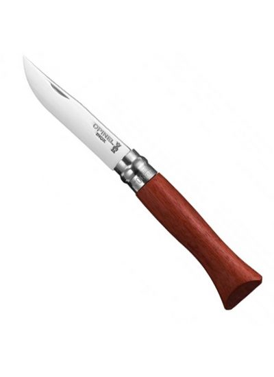 Opinel Inox No 6 Padouk Saplı Paslanmaz Çelik Çakı Bıçak Kutulu