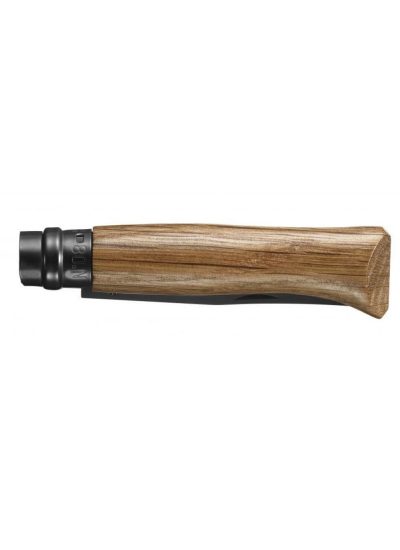 Opinel Inox Black Edition No 8 Meşe Saplı Paslanmaz Çakı Siyah
