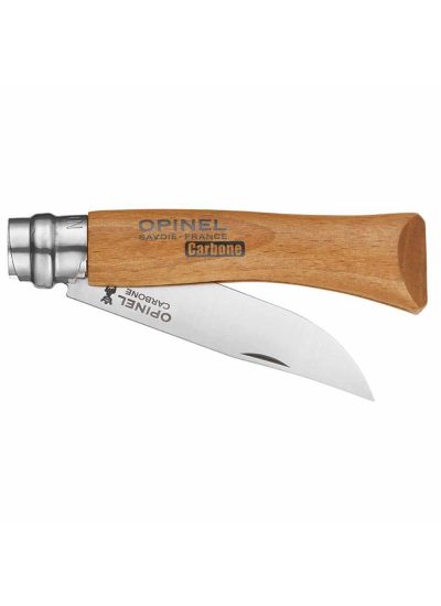 Opinel No 8 Kayın Saplı Karbon Çelik Çakı Bıçak