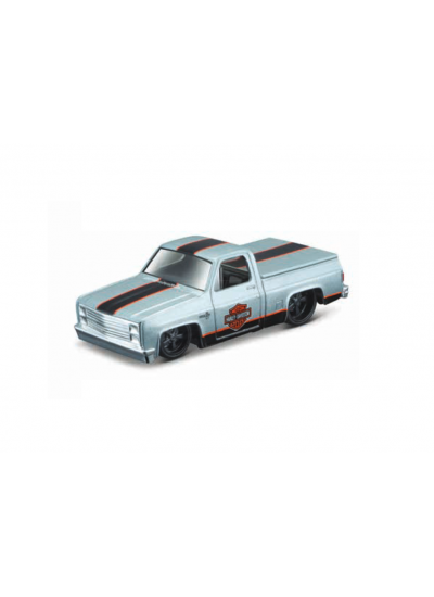 Harley Davidson Custom Cars Chevy 1500 1:64 Ölçek Model