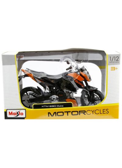 KTM 690 Duke Model Motosiklet 1:12 Ölçek Lisanslı Ürün