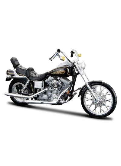 Harley Davidson 1997 FXDWG Dyna 1:18 Model Motosiklet