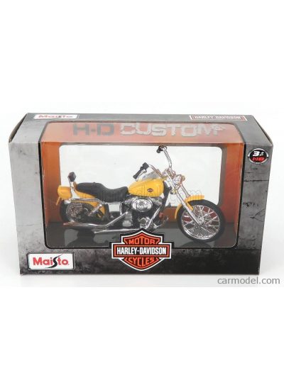 Harley Davidson 2001 FXDWG Dyna Wide Glide 1:18 Model Motosiklet