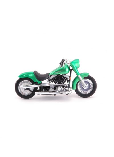 Harley Davidson 2000 FLSTF Street Stalker 1:18 Model Motosiklet