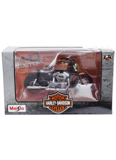 Harley Davidson 2007 XL 1200N Nightster 1:18 Model Motosiklet