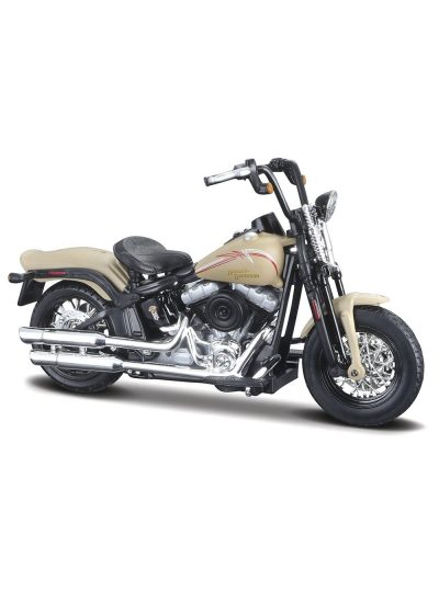 Harley Davidson 2008 FLSTSB Cross Bones 1:18 Model Motosiklet